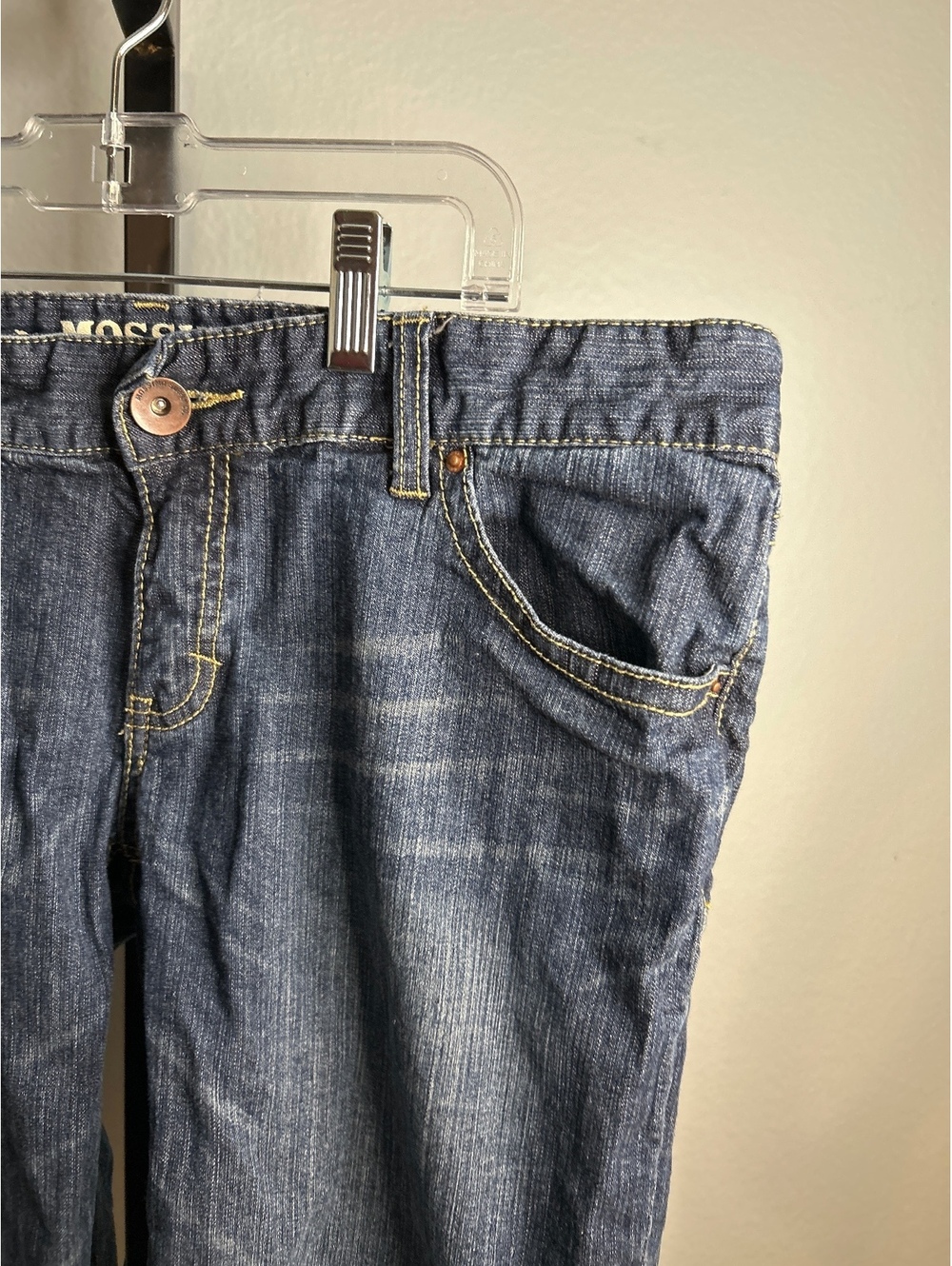 Mossimo Supply Co. Women's Denim Capri Pants Size 13 Fit 6